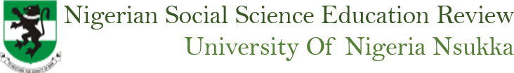 Nigerian Social Science Education Review
